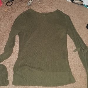 Green sweater